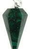 Malachite pendulum